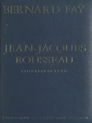 cover image of Jean-Jacques Rousseau